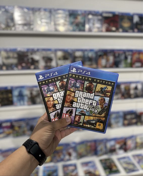 GTA 5 диск для PS4/PS5