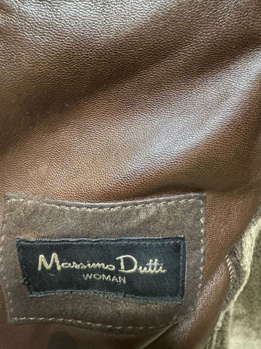 Дубленка  Massimo Dutti, натуральный мех