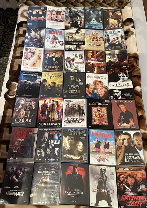 Коллекция DVD дисков