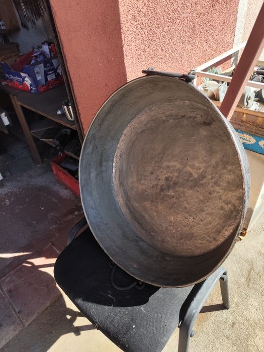 Масивна медна тава 58х16 см