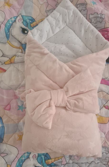 Осенний конверт на выписку для девочки