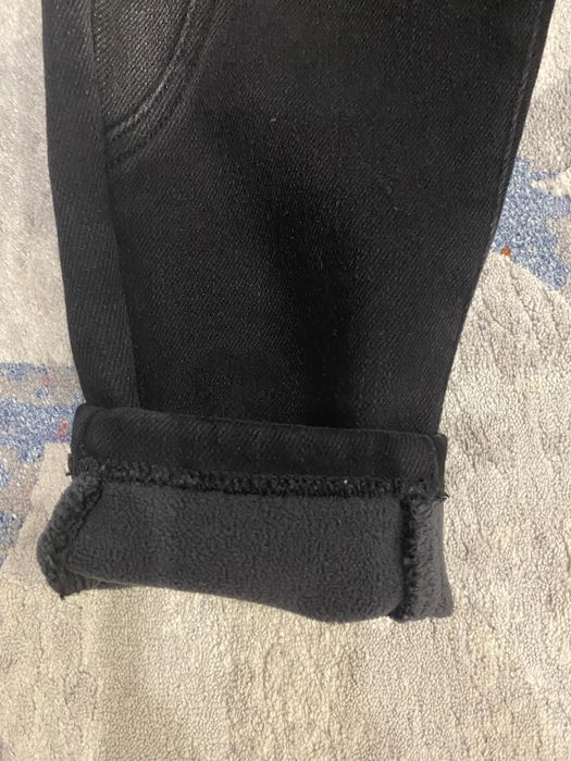 Джинсы на флисе