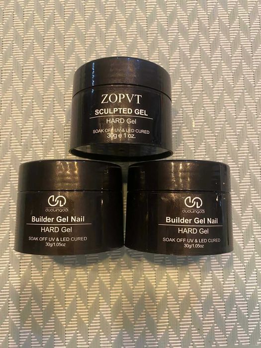 Изграждащ гел / Полигел за нокти – различни цветове и грамажи