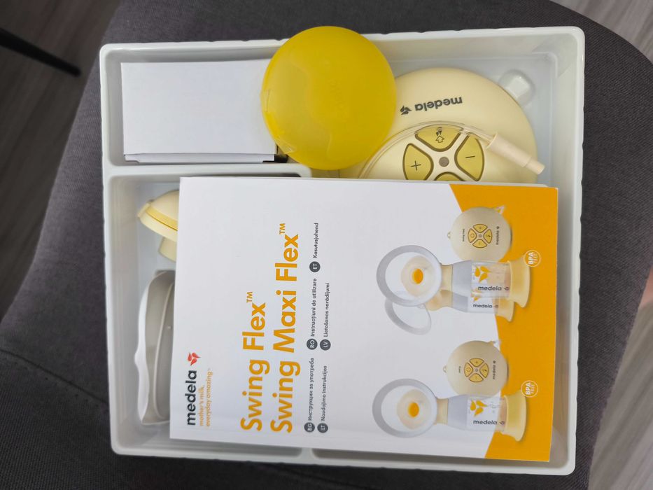 Единична двуфазна електрическа помпа Medela за кърма Swing Flex