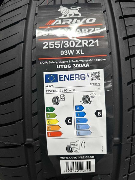 Нови летни гуми ARIVO ULTRA ARZ5 255/30R21 93W XL НОВ DOT