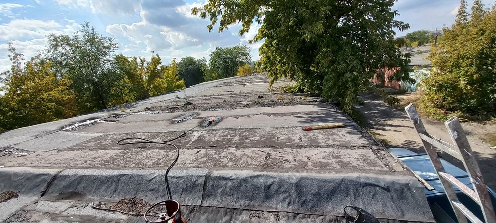 Ремонт кровли гаража