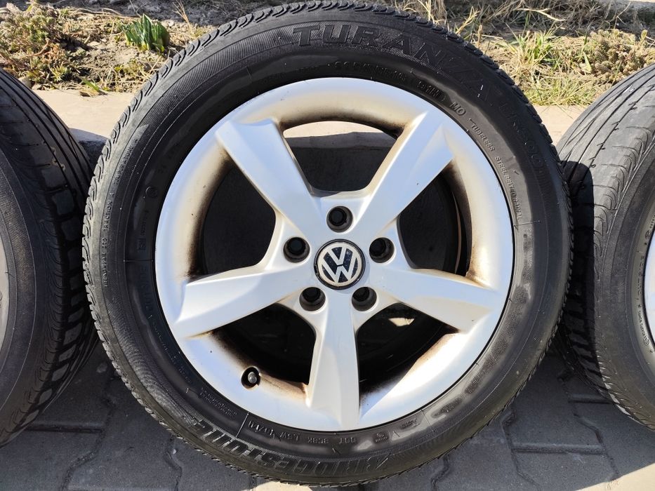 Jante originale vag cu gume 205 55r16