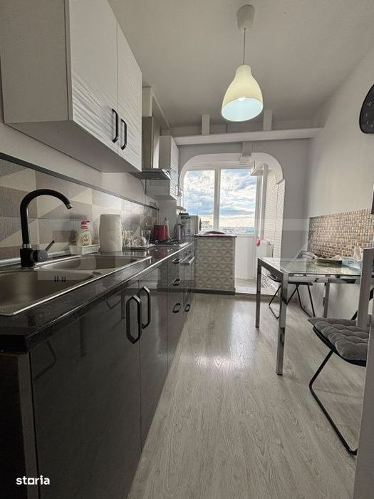 Apartament 3 camere decomandat, 72,1 mp, complet mobilat si utilat –
