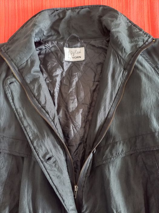 Копринено пролетно яке L-XL размер, дамско