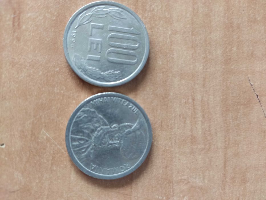 Monede de 100 lei (1991-96)