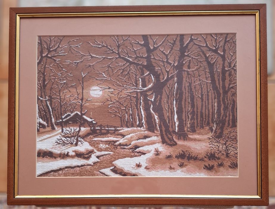 Goblen cusut. "Noapte feerica"