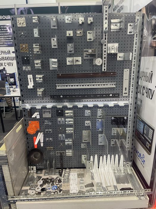 Сухой монтаж (кляммер, кронштейн, профиль для фасада)от производителья