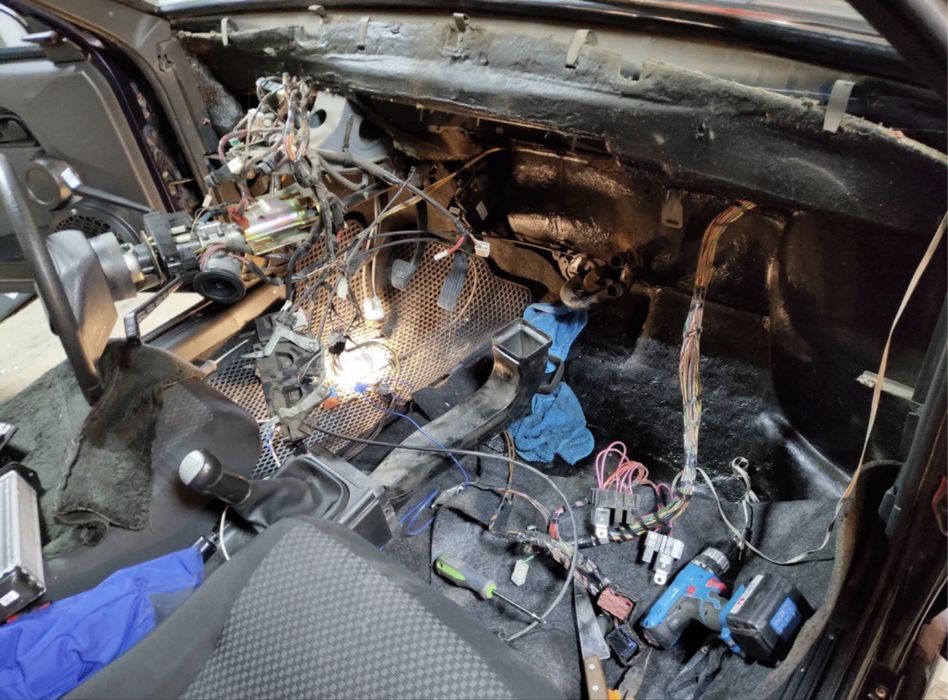 Замена радиатора печки