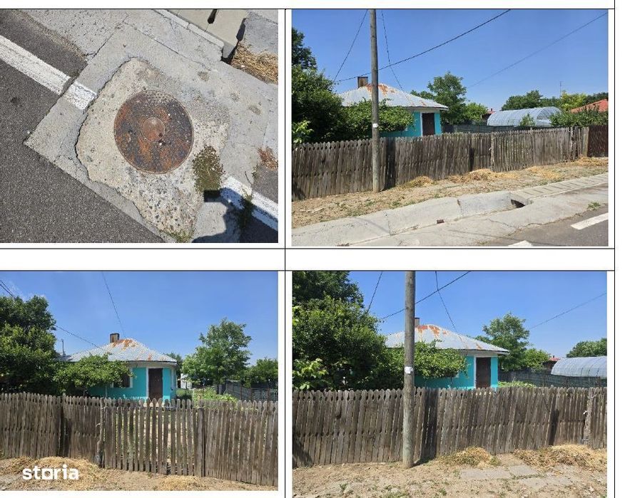 Cota de 1/2 din casa si teren loc. Marculesti, Jud Ialomita