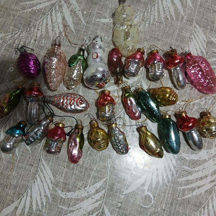 Игрушки новогодние производство СССР