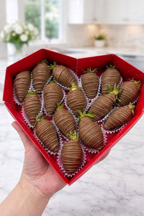 Клубника в шоколаде. Shokoladli klubnika.