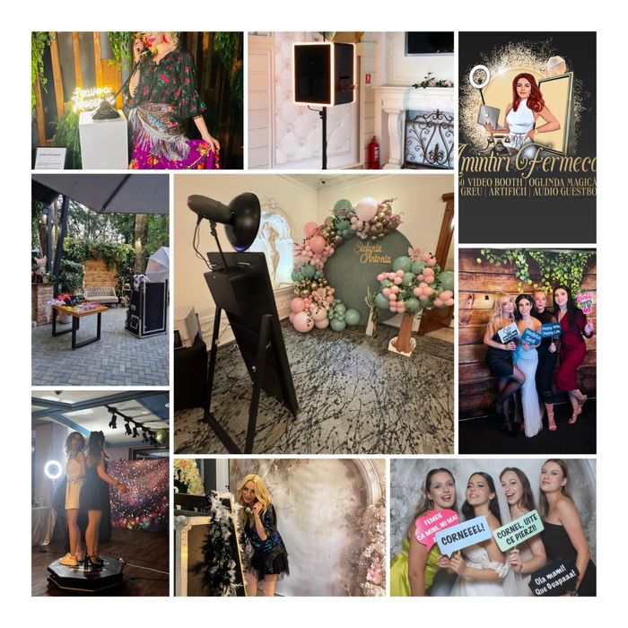 Cabina Foto/ Oglinda Magica, Fum greu, Artificii, Platforma 360, Baloa