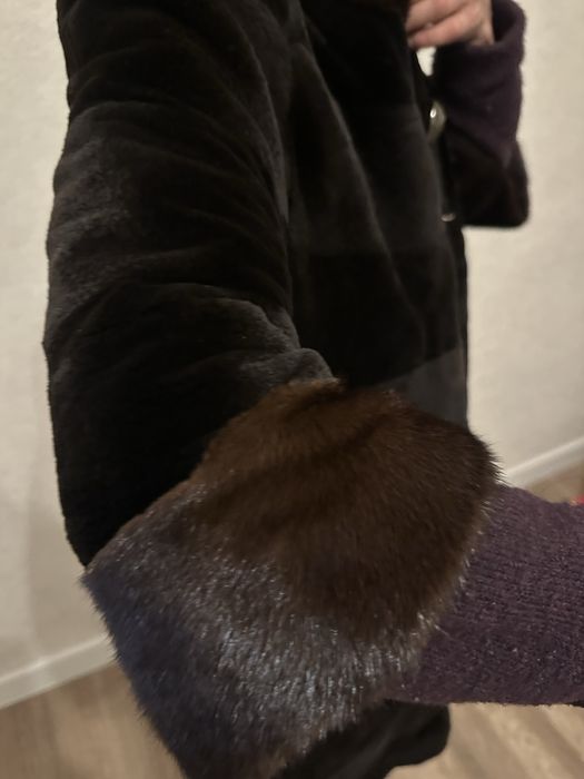 Продам шубу БУ бобер и норка