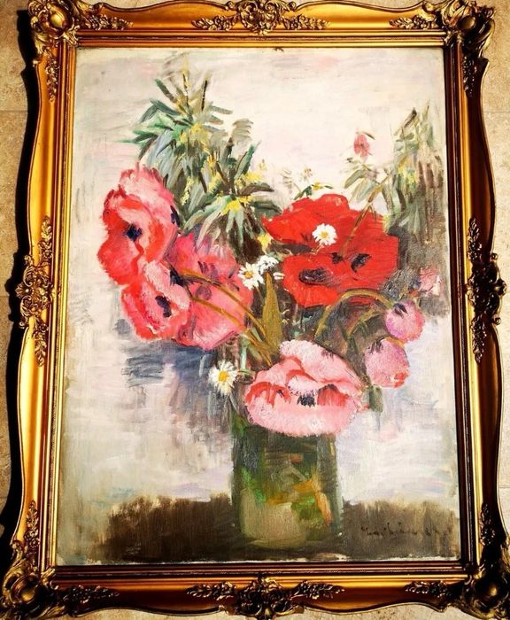 Vand tablouri autentic de pictorul Ivanyi Grunwald Bela scoala Baia Ma