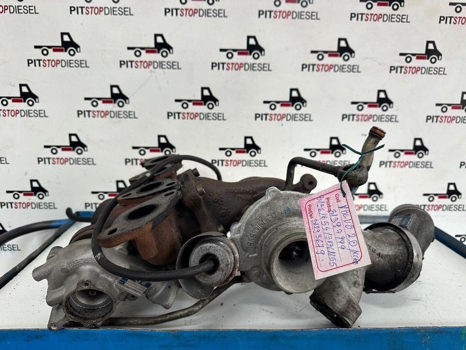turbo turbina turbosuflanta volvo xc60 motorizare d4 31397999 -31361654 -31361655 biturbo 2012 2013 2014 2015