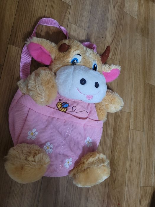 Игрушка - рюкзак "Дракоша" "Коровка"