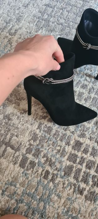Сапоги на шпильке