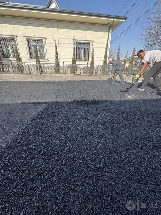 Асфальт ишларини бажарамиз