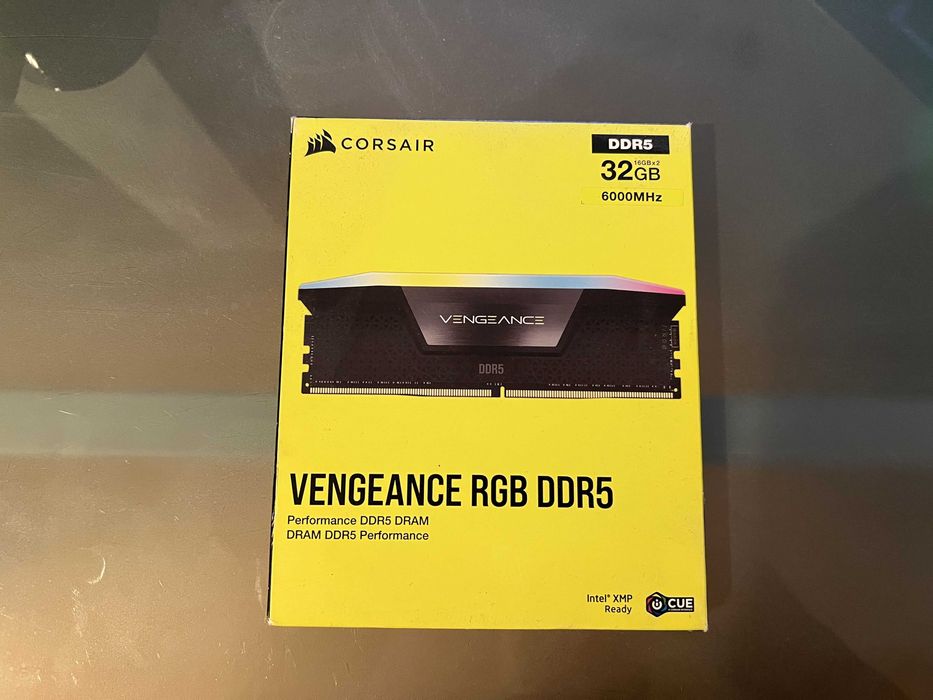 32GB (2x16) Corsair DDR5 RGB 6000MHz