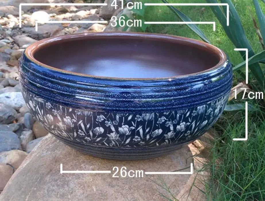 Кашпо керамическое