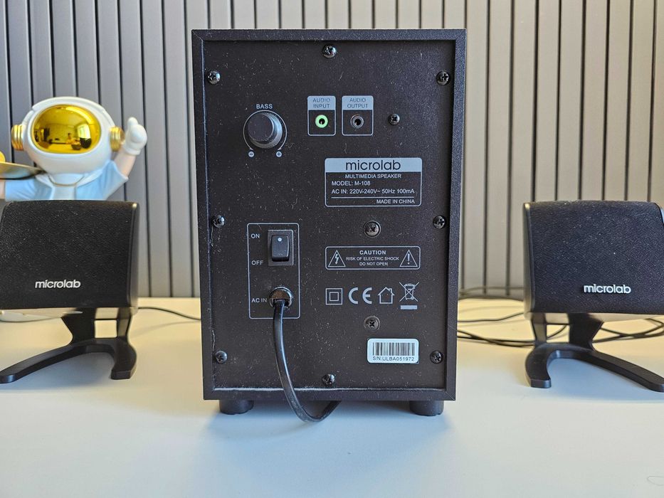 ПРОДАМ Стереосистема Самбуфер Microlab M-108. Состояние ОТЛИЧНОЕ
