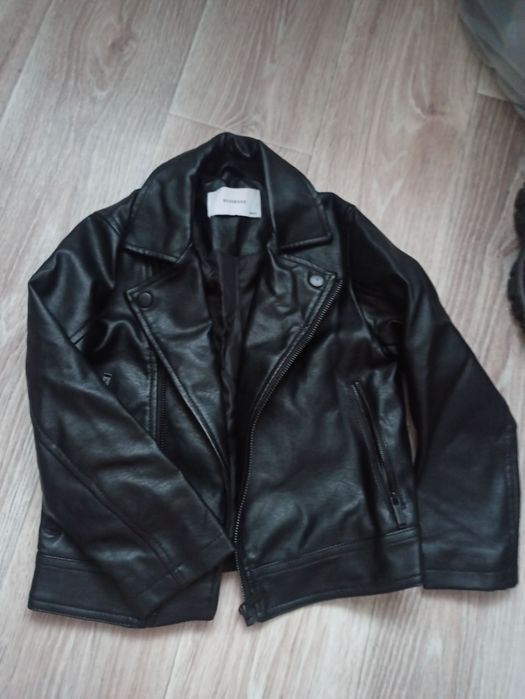 Куртка кожаная размер 116