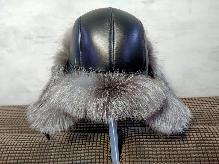 Шапка ушанка/чернобурка