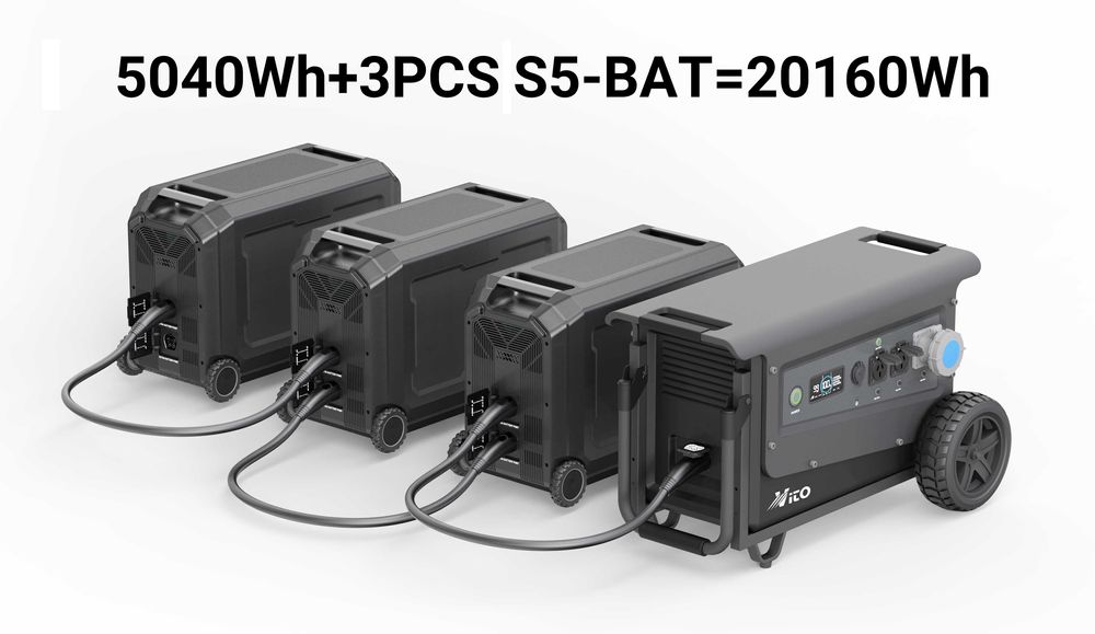 5000W Водоустойчив Генератор за ток без гориво VITO W5 Power Station