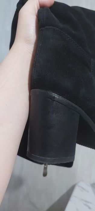 Продам натуральные сапоги