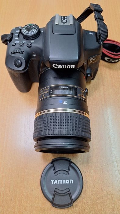 Для стоматологии: Canon 750D+Tamron 90mm F/2.8 Macro,Япония,как новый)