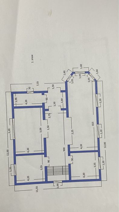 Мансардный дом,не до стройный
