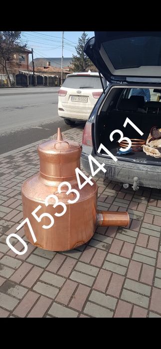 Cazane tuica de cupru și inox