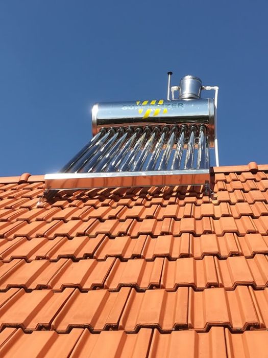 Montaj panou solar (apa calda)