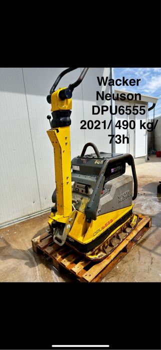 Talpa / placa compactoare Wacker Neuson DPU 6555 / 2021 / 73h / 490 kg