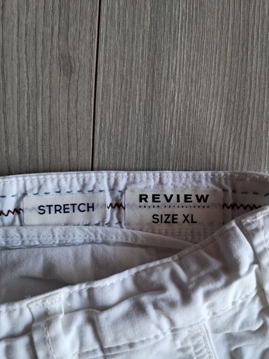 blugi albi XL strech review