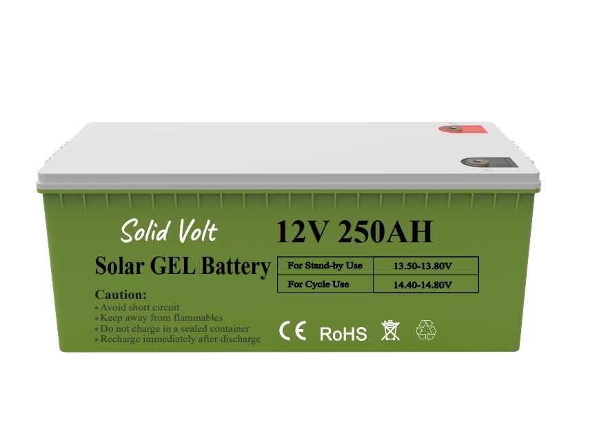Baterie acumulator 12V – 250 Ah gel solar, cu descarcare lenta