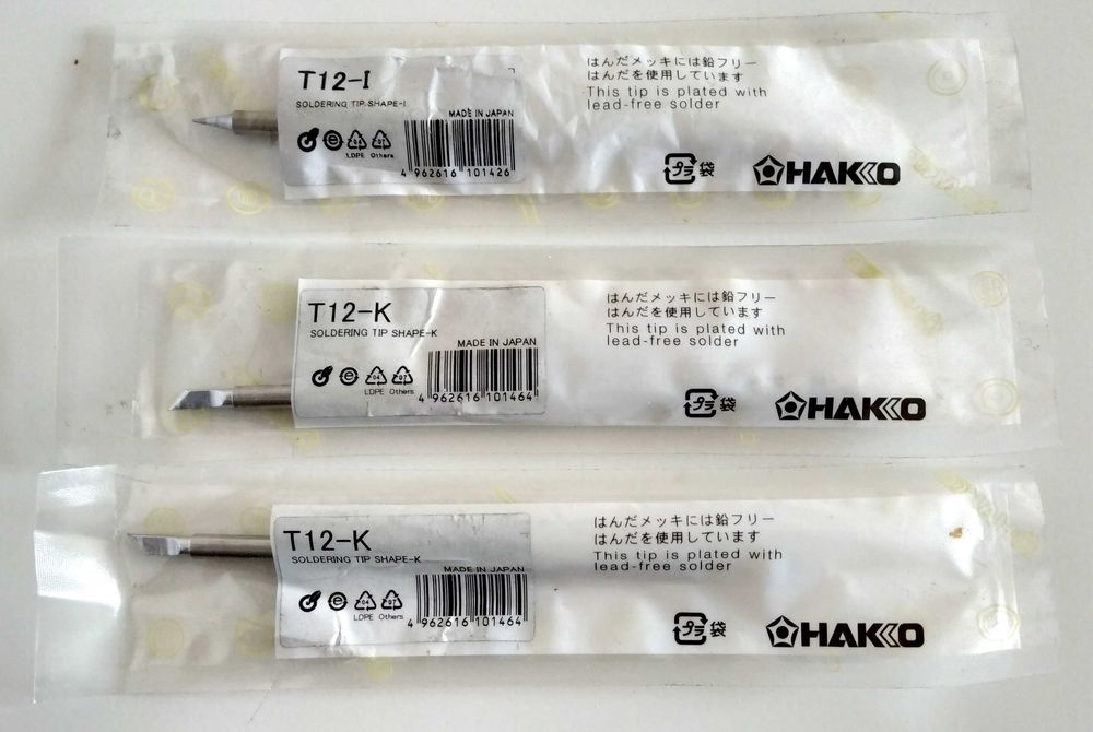 Жала для паяльника Hakko и ручка с кабелем