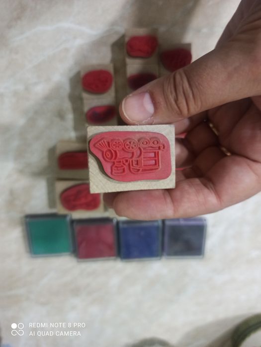 Штампики для рисунка на ткани