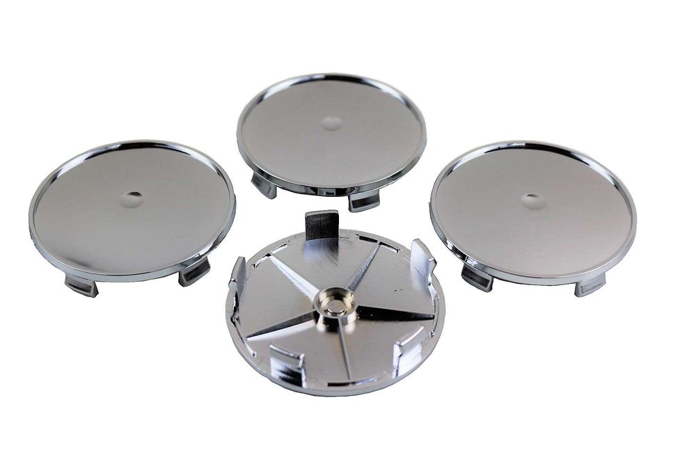 Черни/Сиви/Хром Капачки за Джанти 68/65мм 75/72мм Комплект 4бр.