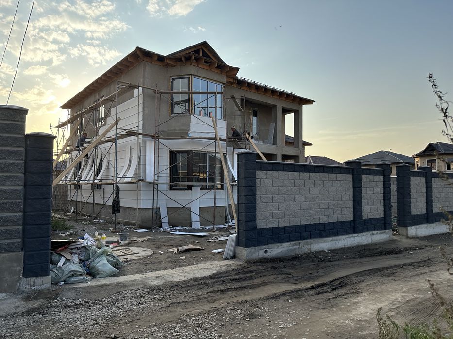 Строим дома Узбеки