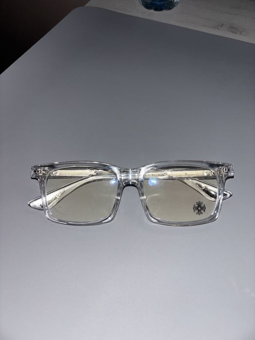 Chrome hearts glasses clear