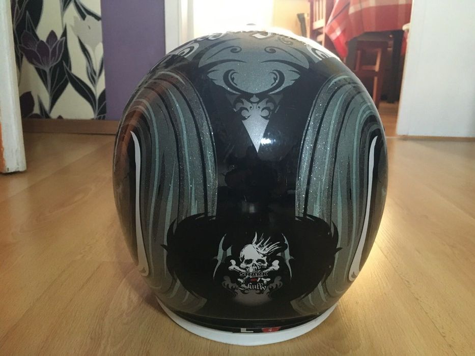 Каска Shark + очила Scott