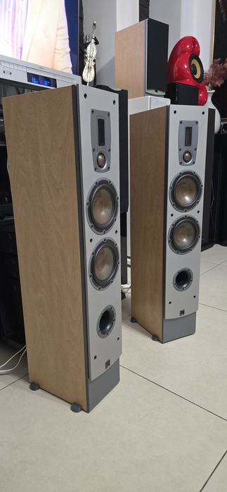 Boxe de podea Dali Ikon 5 cu tweeter si supertweeter Ribbon Titu • OLX.ro