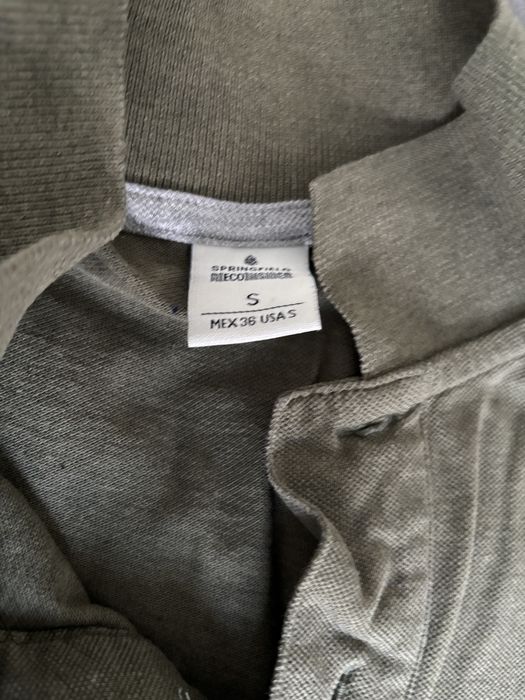 Мъжка зелена тениска с яка