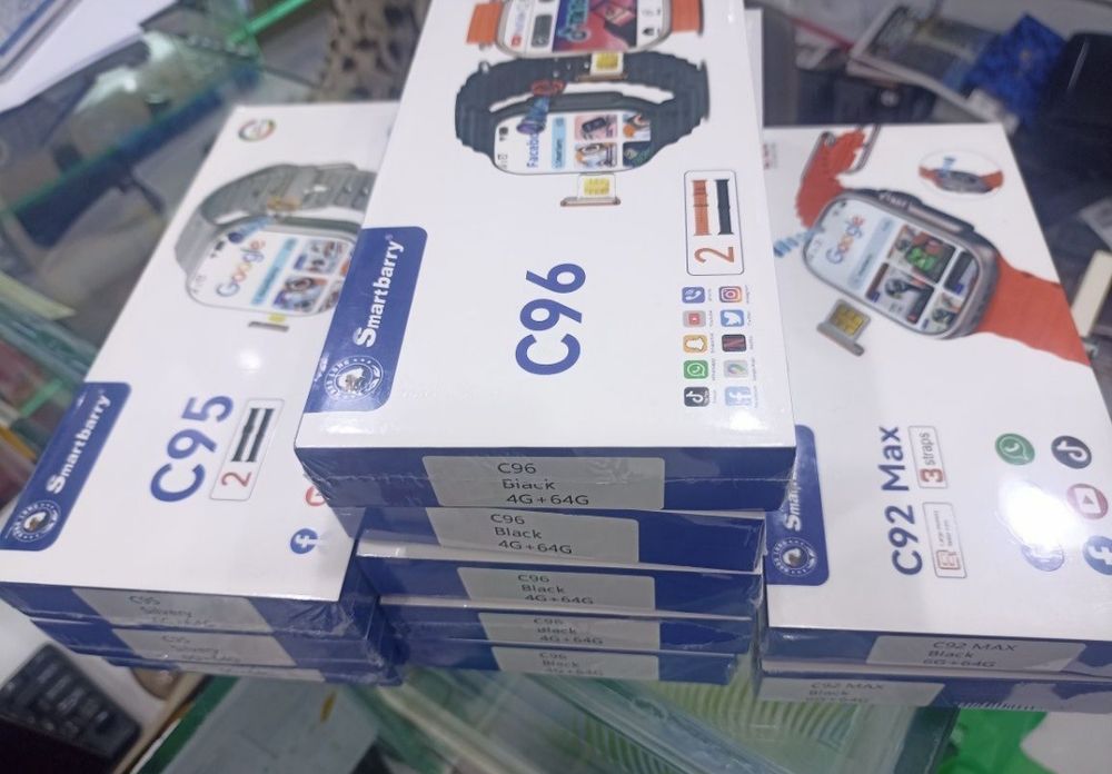 Smart Watch simkartali Android bizda har hilli bor